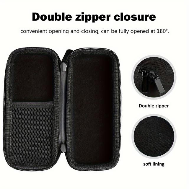 TEMU Ударостійкий подорожній чохол для електричного триммера та бритви - Міцна органайзерна сумка, підходить для моделей QP2520/QP2530/QP2620/QP2630,