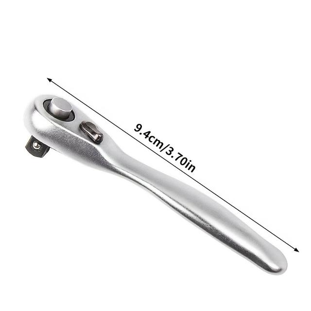 TEMU Kompakt 72-fogú mini racsnis kulcs hatszögfejjel - Gyors és egyszerű munkamegtakarító eszköz, 1/4"-es hajtás, acél kivitel, hordozható tervezés kis helyekre (hossza 6., illeszkedik)