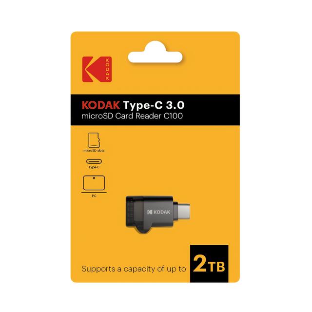 TEMU Kodak Type-c 3.0 Sd//hc/hc Reader | - Card For Smartphones, Tablets, Laptops | Compatible With Tf/micro Sd Up To 2tb | Car Memory Card Storage ( Type-c 3.0)
