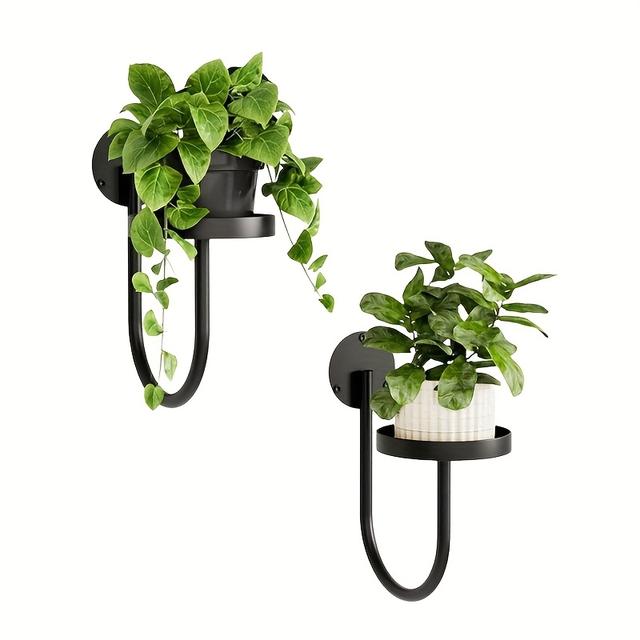 TEMU Support For Plants In A , Indoor Hanging Planters, Wall-mounted Plant Holders, Indoor Plant Hangers, Window Plant Shelves, And Decorative Plant Hangers