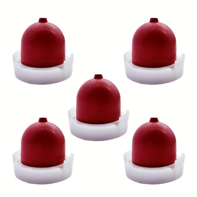 TEMU 5pcs Bulb For And Lawn Mower 694395 5085k 12f707 496115 Replacement Perforated Primer Bulb For With Hole