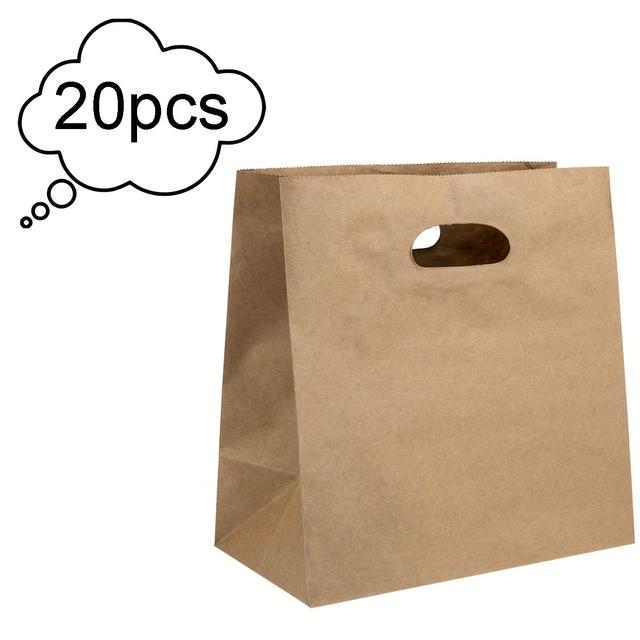 TEMU Personalized Photo And Text Paper Bags - Custom Picture & Text Gift Suitable For Parties, Birthdays, Reusable For Photos/text/logos - Ideal For Gifts For Her/him, Parents, Pets, , Office Parties