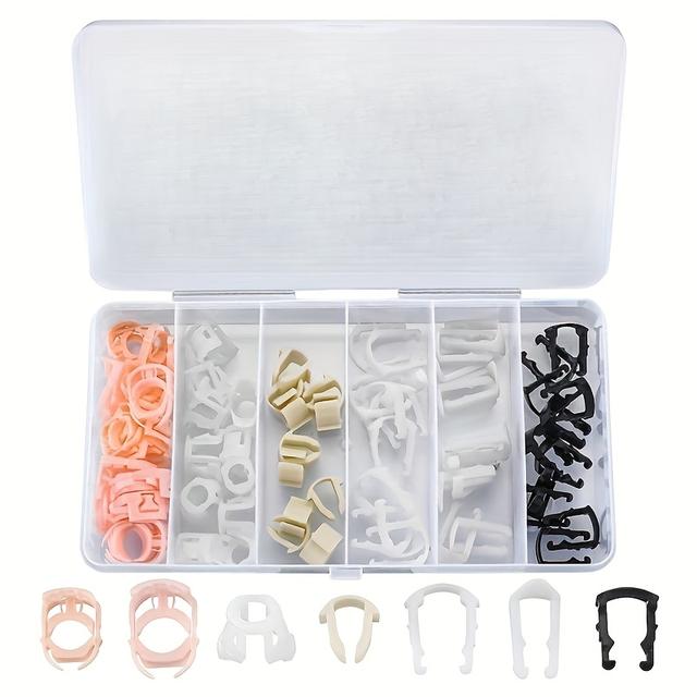 TEMU 70pcs Retainer Assortment For Ford Fuel Line Fixing Combination Kit Fuel Line , Universal Car Fuel Line Fixing Clip For Ford Gm Fuel Line Clip Fuel Line Replacement Clip