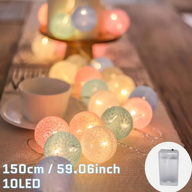 TEMU 1pc Cordão de Lanternas Pastel, Luzes Ambientes Leves e Essenciais Decorativos para Varanda, Festivas com Suaves e Compatibilidade Versátil para