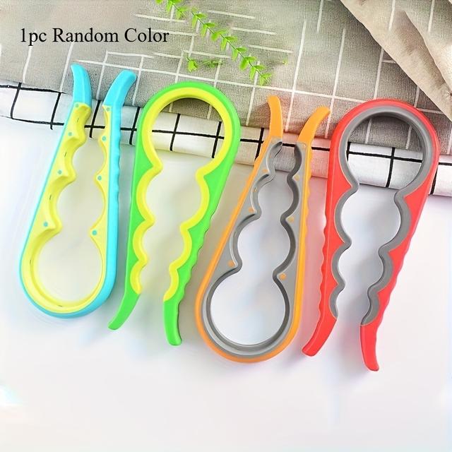 TEMU Відкривачка 4-в-1, що підходить для тих, хто має слабкі руки, роблячи її простим у використанні для літніх та хворих на артрит. Це кухонний інструмент та аксесуар для кухонь