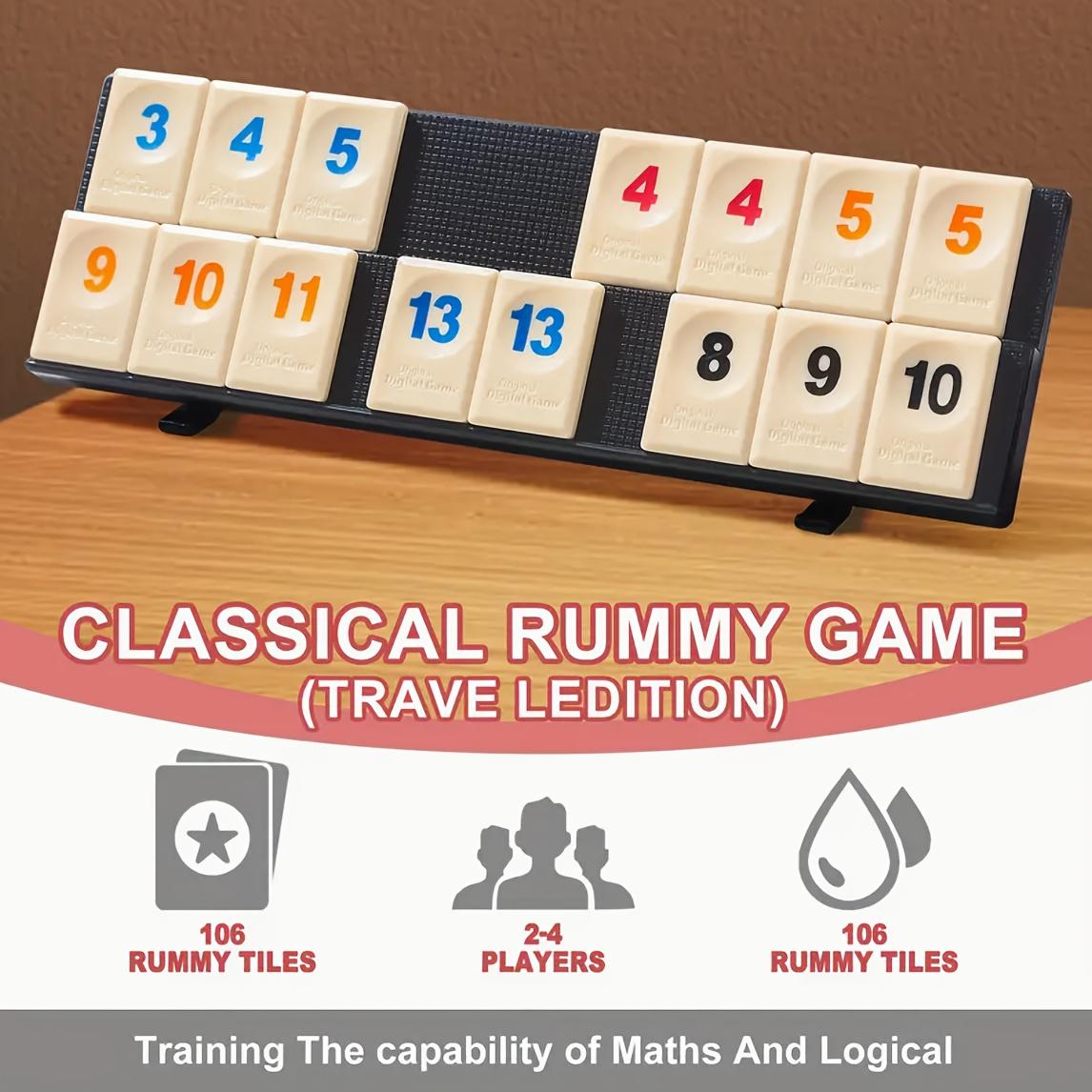 TEMU 106 Portable Travel Game Sets, Classic Family Board Games, Mini Mahjong, Suitable For 2 To