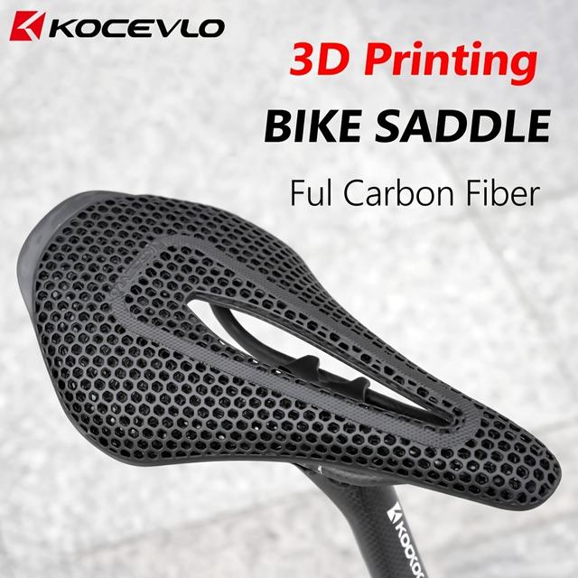 TEMU Selle de course en imprimée en 3D KOCEVLO pour VTT/Vélos de route, un siège de vélo confortable