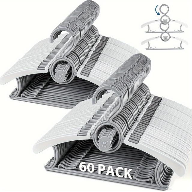 TEMU Cabide de roupa de 'S 11-14 polegadas - Cabide de roupa retrátil, cabide de roupa ajustável, adequado para e (cinza) presente de Halloween, Ação de Graças e Natal