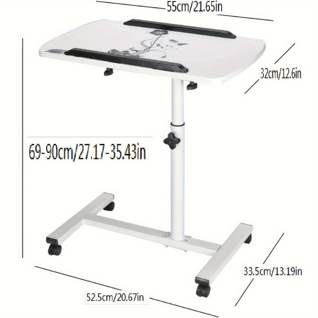 TEMU 55×32cm Stehpult Höhenverstellbarer Schreibtisch/mobiler