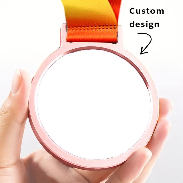 TEMU 1pc Medalla Personalizada de Vidrio y Metal, Medalla Dorada/Plateada/Bronce, Material de Aleación de , Medalla de Competición Deportiva, de Baloncesto, Fútbol, Voleibol, Medalla Honoraria