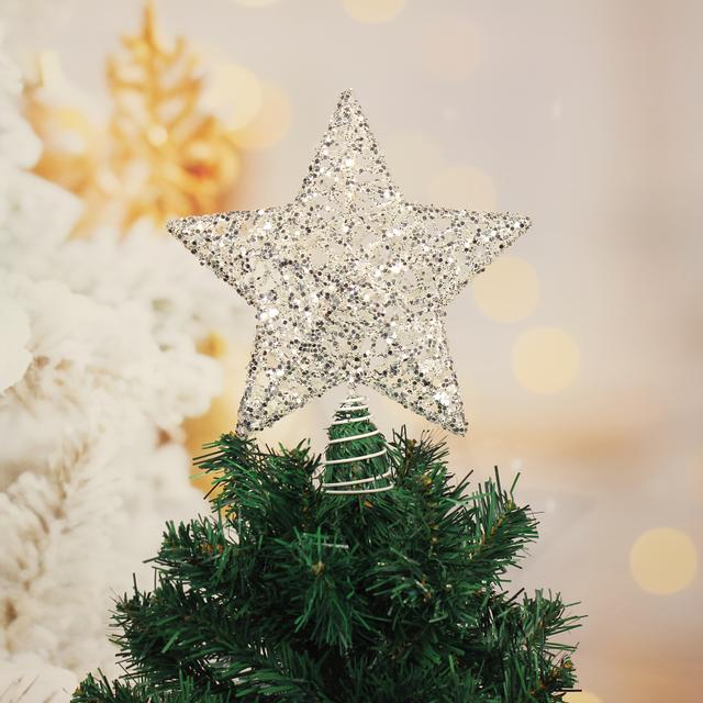 TEMU 1 24cm , Tree Topper For Holiday And Party Decorations
