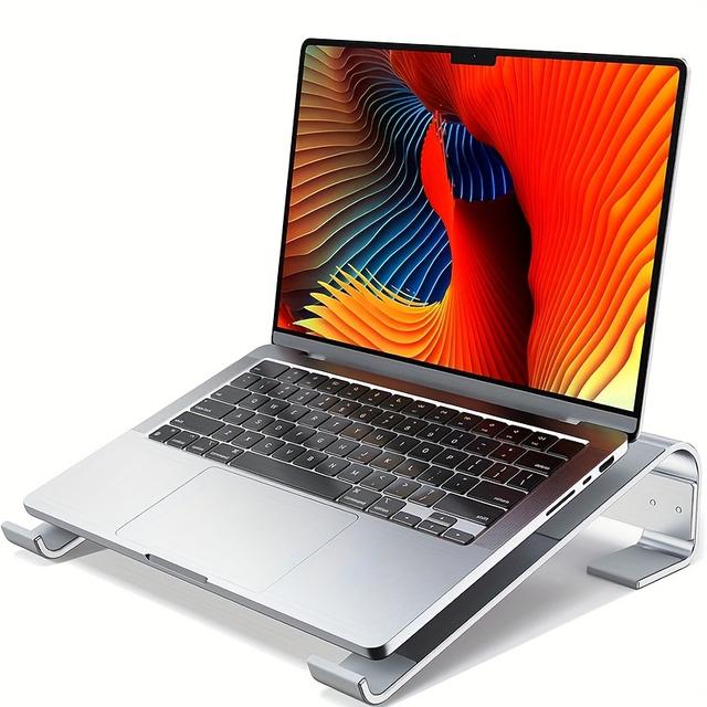 TEMU Laptop Stand - Heightening Stand - 10 To 18-inch Lifter - Ventilated Universal Laptop Holder, Suitable For Compatible With Macbook, Notebook Computers, Etc. Desktop Including Tools