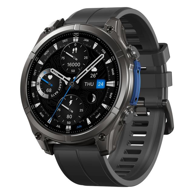 TEMU Ciberer Smart Watch Features A 1.43'' Amoled Screen, Allows You To Make And Calls, Has An Led Flashlight, A , Over 300 Watch Faces, Extended , And And Fitness