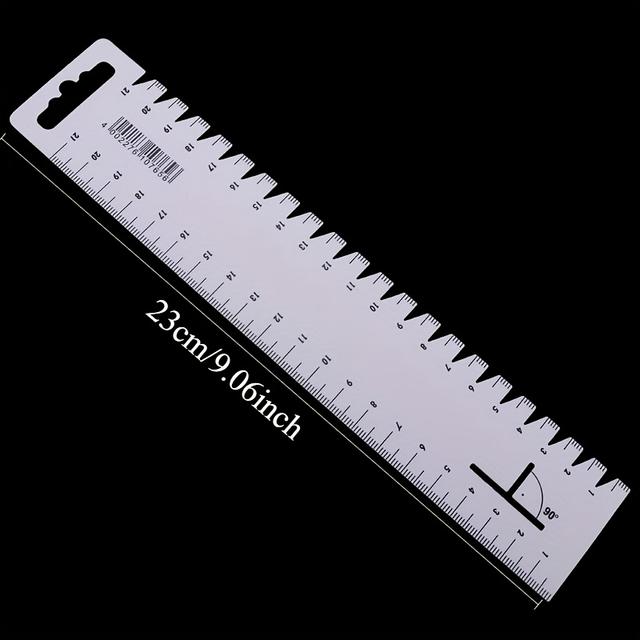 TEMU 1pc Of Ruler, Ultra-thin And Soft, Measuring , For Sewing Tools And Quilting Additions For Handmade Projects