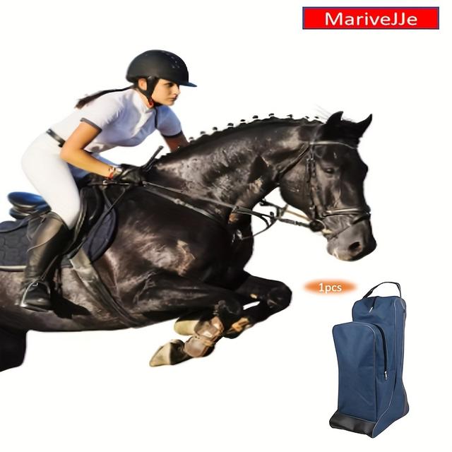 TEMU Oxford Cloth Knight Boots, Headgear, Knight Hat, Equestrian Equipment Package, Riding Helmet Equipment Package