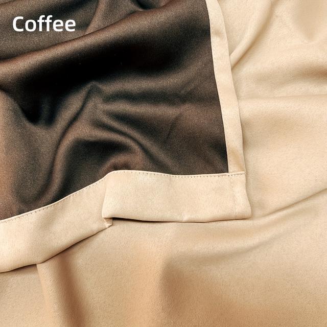 TEMU 2pcs Luxury Blackout Curtains For House, 99% Blackout Window Treatments For Bedroom, Living Room, Study Room And Office, Darkening Curtains For Home Decor For All