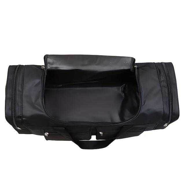 TEMU [popular Lightweight]large Capacity Business Tote Bag With Multiple Big Pockets - And Durable Oxford Fabric, Suitable For Travel And Business Trips