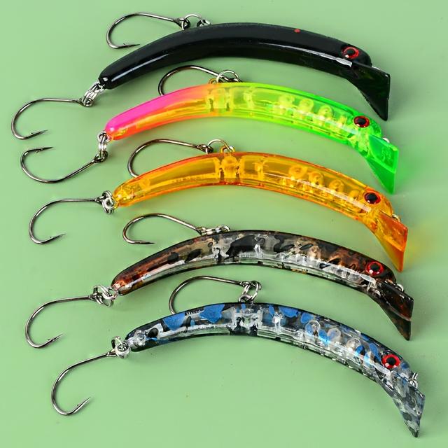 TEMU 5 Minnow Lures Sinking To Kill Bass And Fish Lures