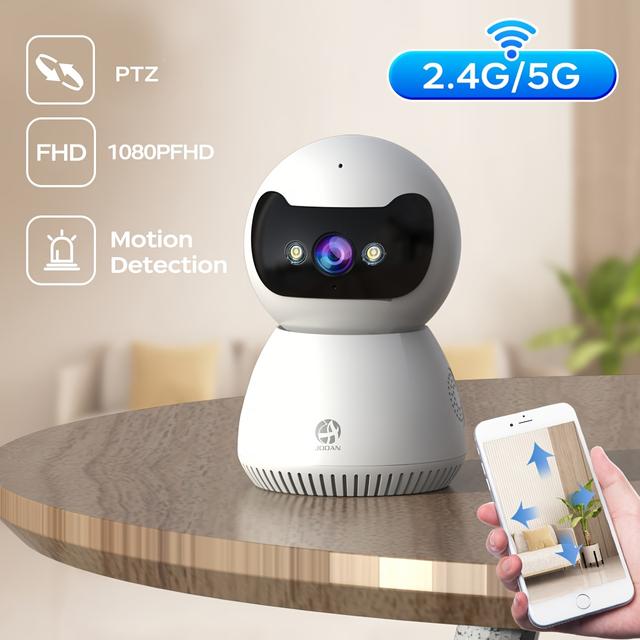 TEMU 1080p Full Hd 5g Wifi Monitor Monitor, Motion Detection, Tracking Shooting, Night Vision, Talk, Remote Control App, Family And Pet Companion, Recommended Holiday Gift