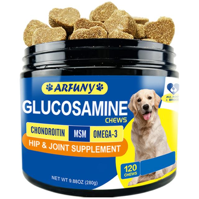 TEMU Suplemento para cúbitos y articulaciones de perros, potenciador de salud para todas las , un paquete