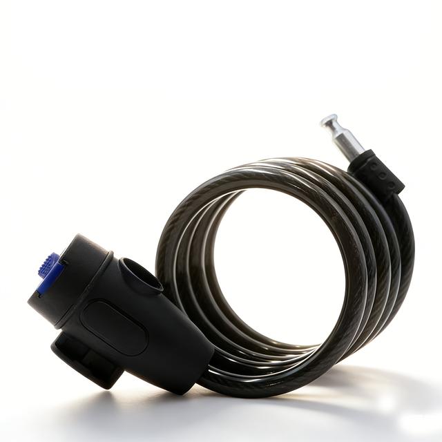 TEMU Bicycle Lock, Chain Lock, Long Lock, Key Lock, Steel Wire Lock, Anti-theft Lock, Cheap And Easy-to-use Bicycle Lock