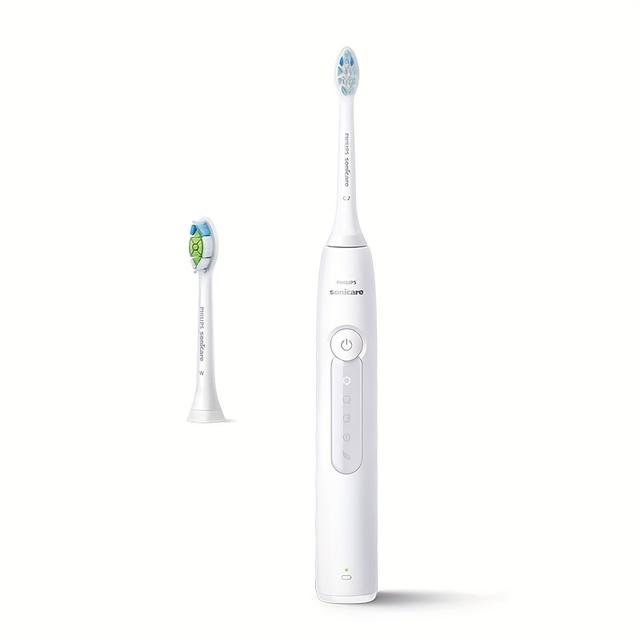 TEMU PHILIPS Elektrische Zahnbürste 5300 Serie – Wissenschaftliche & Langlebige Reinigung, 5 , 2 Bürstenköpfe, Ergonomisches Griffdesign, Bis zu 31.000 Vibrationen pro Minute