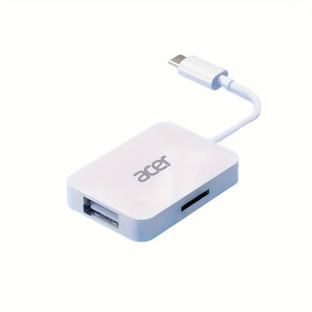 TEMU Acer External Card Reader Is Suitable For Types Of Tf Cards And Can Be Used As A Type-c To Usb Adapter