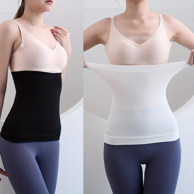 TEMU 2pcs Waist Trainer Belt For Spring/summer, Thin Style, For Travel - Tummy Control - Unisex For Middle-aged And Elderly Men And Women, Waist And Abdominal Belt For Women