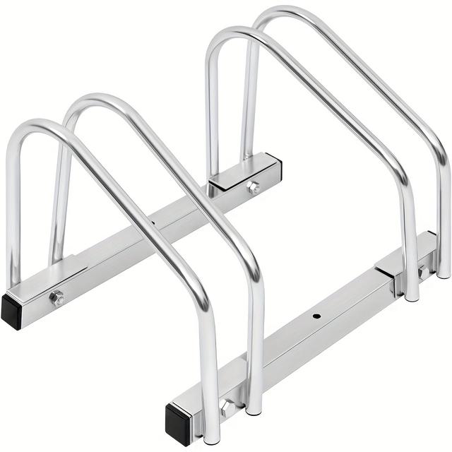 TEMU 1pc, Bicycle Rack, , Floor Standing Bicycle Rack, Hanging Metal Bicycle Rack For 2 Bikes