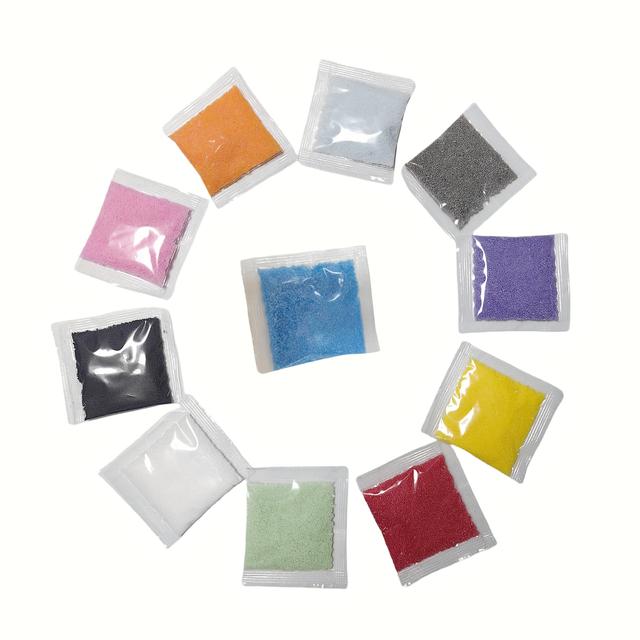 TEMU En Uppsättning av 11 Färger av Sandvaxset, Färgat Sandvaxkopp DIY-set, Flytande , ett Måste för Nybörjare, Halloween Julklapp