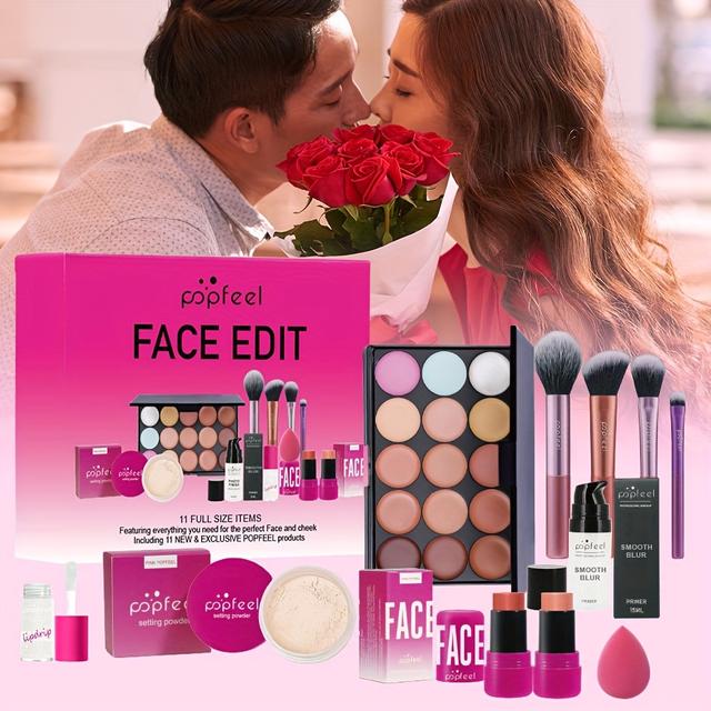 TEMU Christmas Makeup Set For Girlfriend, , For Women