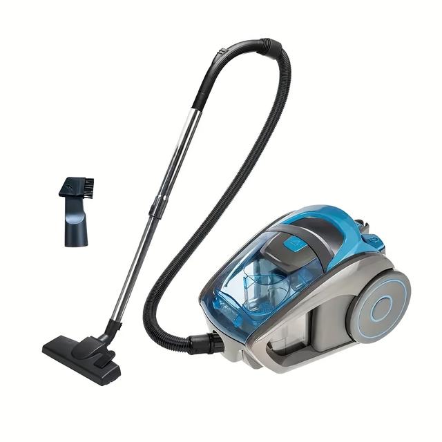 TEMU Portable Dry And Wet Corded Vacuum Cleaner, 30000pa Handheld Lightweight Vacuum Cleaner, With Negative Ion Dusting Nozzle, Wet And Dry, For Hard Floors Carpets Pet Hair