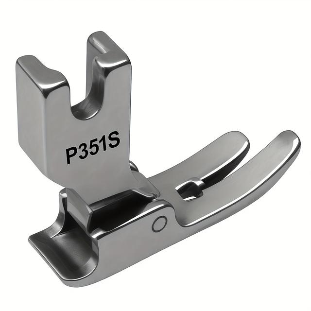 TEMU P351S 스탠다드 얇은 원단 프레서 풋, 브라더 주키 산업용 싱글 니들 락스티치 기계 액세서리용