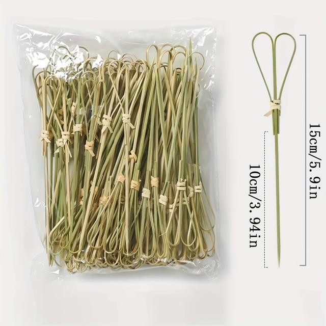 TEMU 50pcs Disposable Forks, Fruit Skewers, Hamburger Skewers, Candied Haws Skewers, Dessert Fruit Forks, Cocktail Decorations.