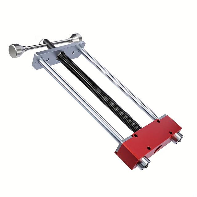 TEMU Morsa Frontale a Inerzia per da Lavoro, Morsa di Precisione Pesante in di Alluminio per Falegnami e Operatori CNC