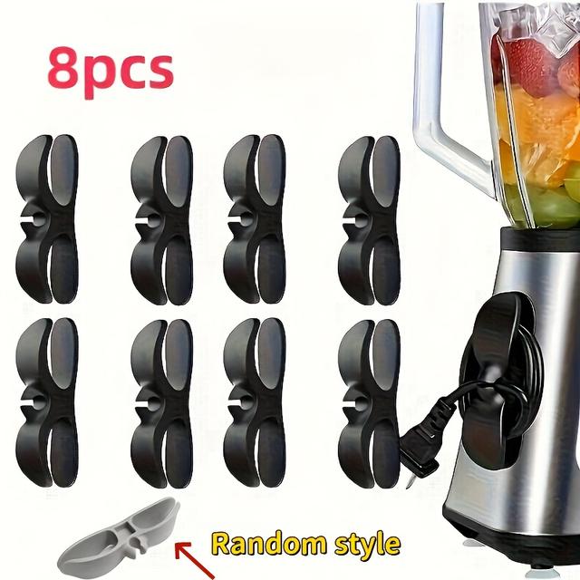 TEMU 8/10/12/16pcs Self-adhesive Cable Clips - Invisible Cord Organizers, Suitable For Walls/desktops, Utility Hooks