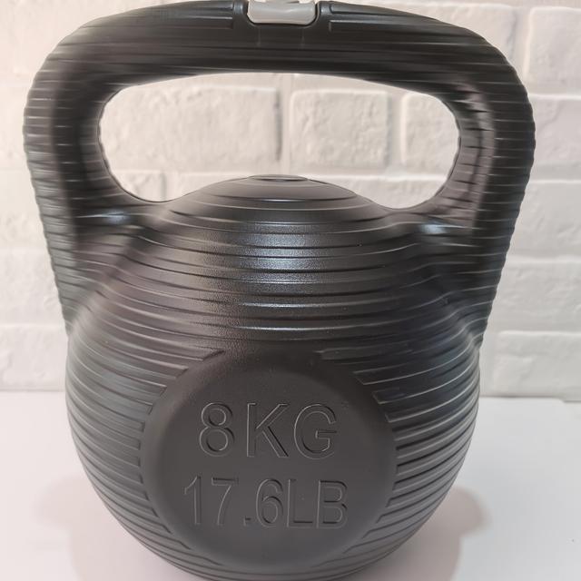 TEMU High-quality Pe Water-filled Kettlebell, 17.6lbs - Multicolor, Strength Training & Fitness Enthusiasts, Home Gym Equipment