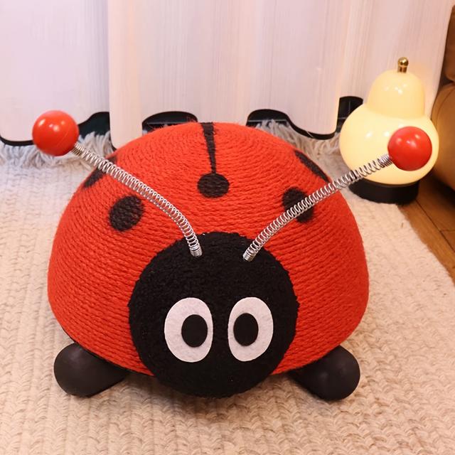 TEMU Rascador para gatos | Lindo tablero rascador de de sisal para gatos y gatitos de interior, cuerda de sisal natural, sin instalación, regalo de Navidad