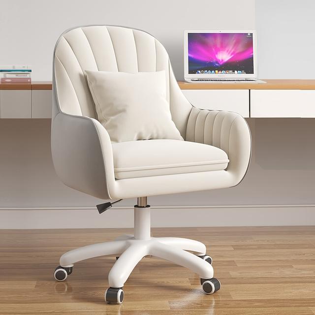 TEMU Home Office Chair Computer Chair With Mid-back Task Chair Swivel Height Adjustable Chair.