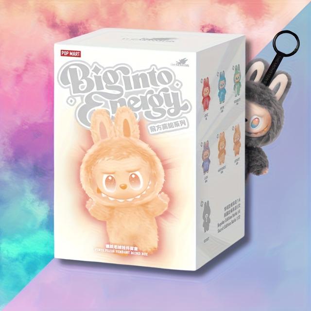 TEMU POP MART LABUBU 3.0 Offizielle Figur aus der High-Energy Serie, eine Plüschspielzeug Blind Box Dekoration, für Halloween- und Weihnachtsgeschenke.
