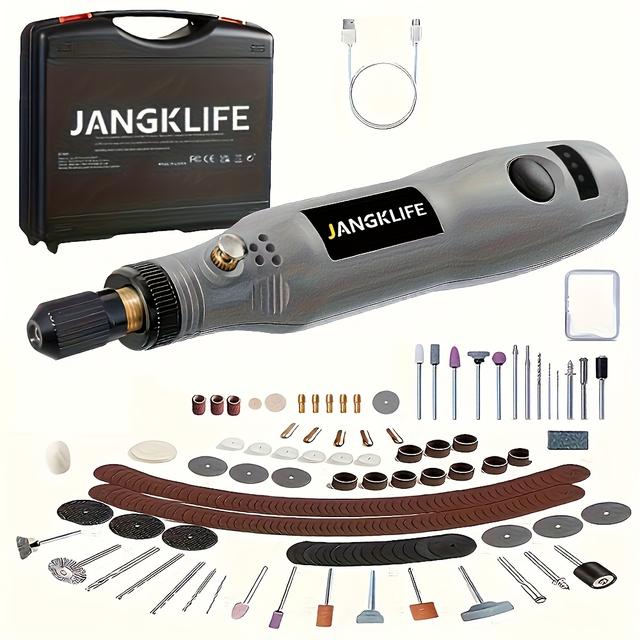TEMU 1 Set Mini Grinder, Rotary Tool Kit With Box Rotary Tool Accessories, Rotary Multi-tool For Crafting
