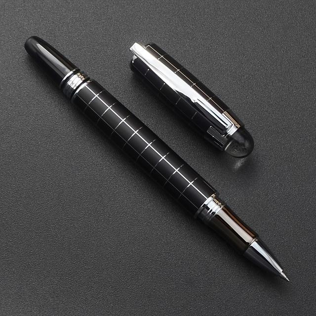 TEMU 1 Piece Of An Executive Square Lattice Chessboard With A And A 0.5mm Rollerball Pen That Comes With A Black Refill.