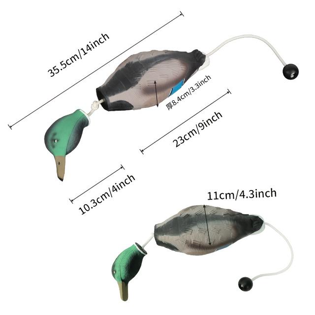 TEMU Outdoor Dog Training Simulated Duck Shape Bite- Lawn And Beach Retrieval Training