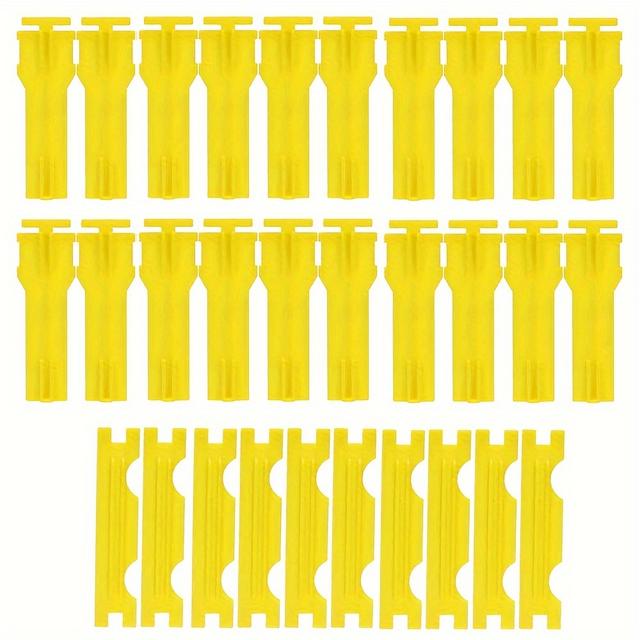 TEMU 10 ks/balení Plastové rámy pro plastové královny chovné boxy Včelařské nástroje pro chov královen