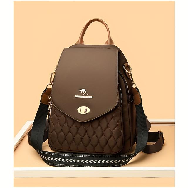 TEMU Trendy Urban Fashion Women's Backpack - High-grade Texture And , Elegant And Practical, , Suitable For Commuting, Leisure, Travel, Ideal Holiday Gift