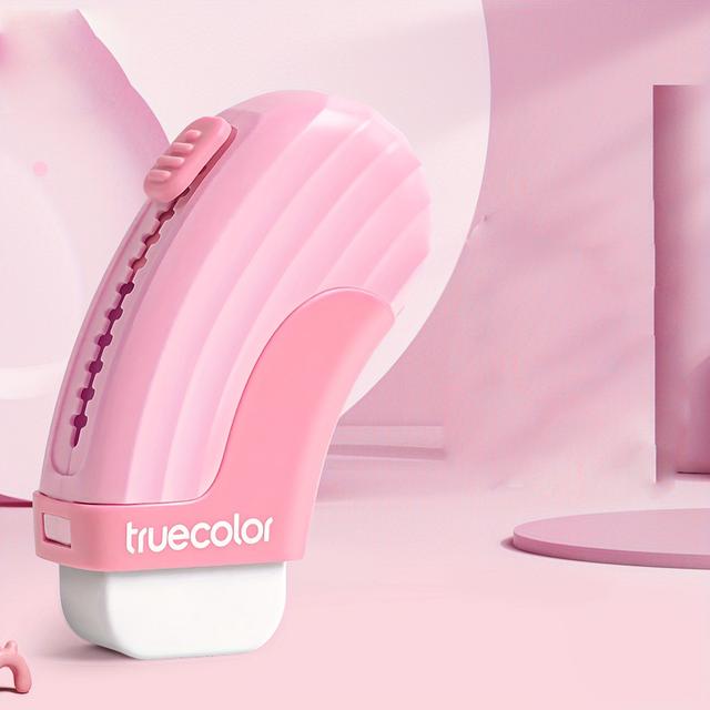 TEMU 1pc Pack Rubber Erasers Sliding Retractable Eraser, Large White Erasers For Art Drawing Pencil Eraser For Gift