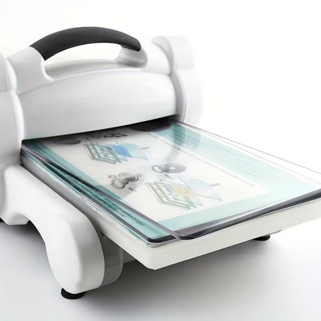 TEMU 1 Paar Snijplaten / Verlengde Snijmatten Compatibel met BSP & BS Switch Plus Stansmachine, Doorzichtige Polycarbonaat Plastic Snijplaten voor DIY Scrapbooking en Knutselgereedschap