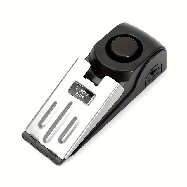 TEMU Or Apartment Anywhere With This Portable Door Stop Alarm! No Battery Included - Requires A 9v Battery
