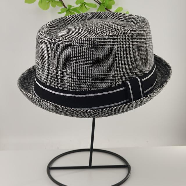 TEMU Men's British Style Black Flat With Convex Curve & - Streetwear Jazz Gig For Formal & Casual Wear - Hand Washable Hat For Dad, Events, Daily Use - -size-fits- (offline-able)