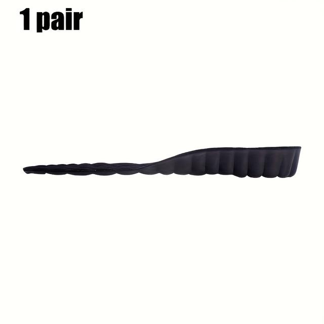 TEMU 2pcs Anti-odor Massage Sports Insoles For - Shock-absorbing Breathable Arch Support Insoles With Sweat-wicking Technology, For Running, Hiking, Standing All Day, Footwear, Flexible Material